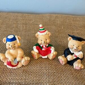 Teddy babies ceramic collectibles January /June & august